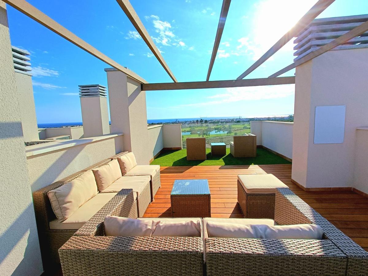Nuevo Atico Toyo. Vistas Al Mar, Terraza, Solarium, Piscina, A/A, Wifi Y Garaje Διαμέρισμα El Toyo Εξωτερικό φωτογραφία